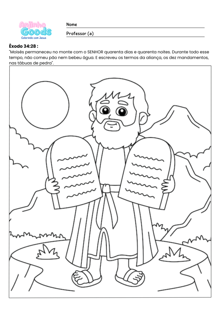 Desenhos para colorir Anjinho Goods (1)